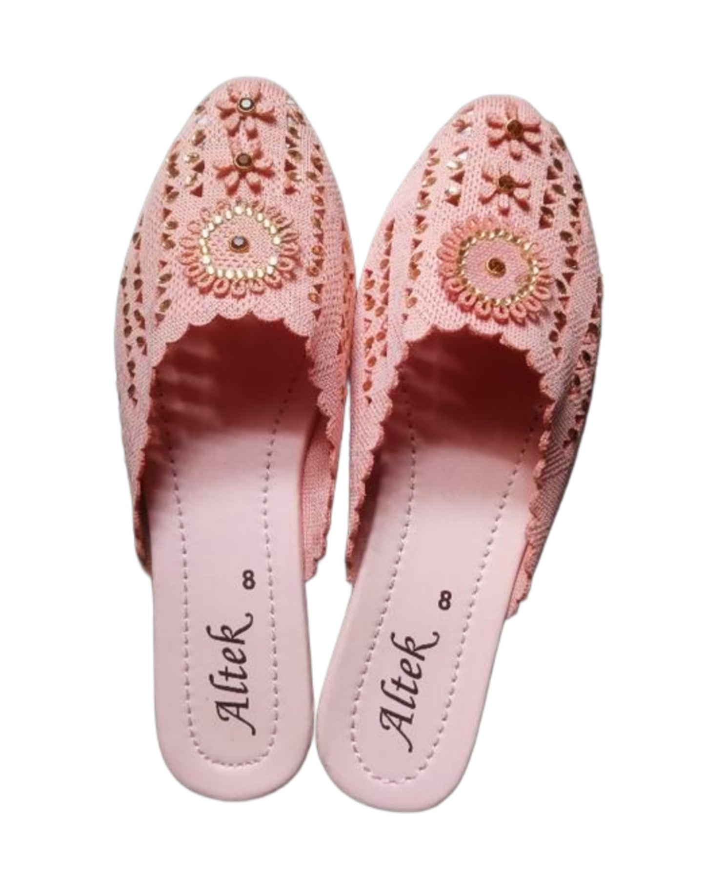 Velozi Latest Trendy Women Sandle Pink colour TPR sole bantoo Pink Color