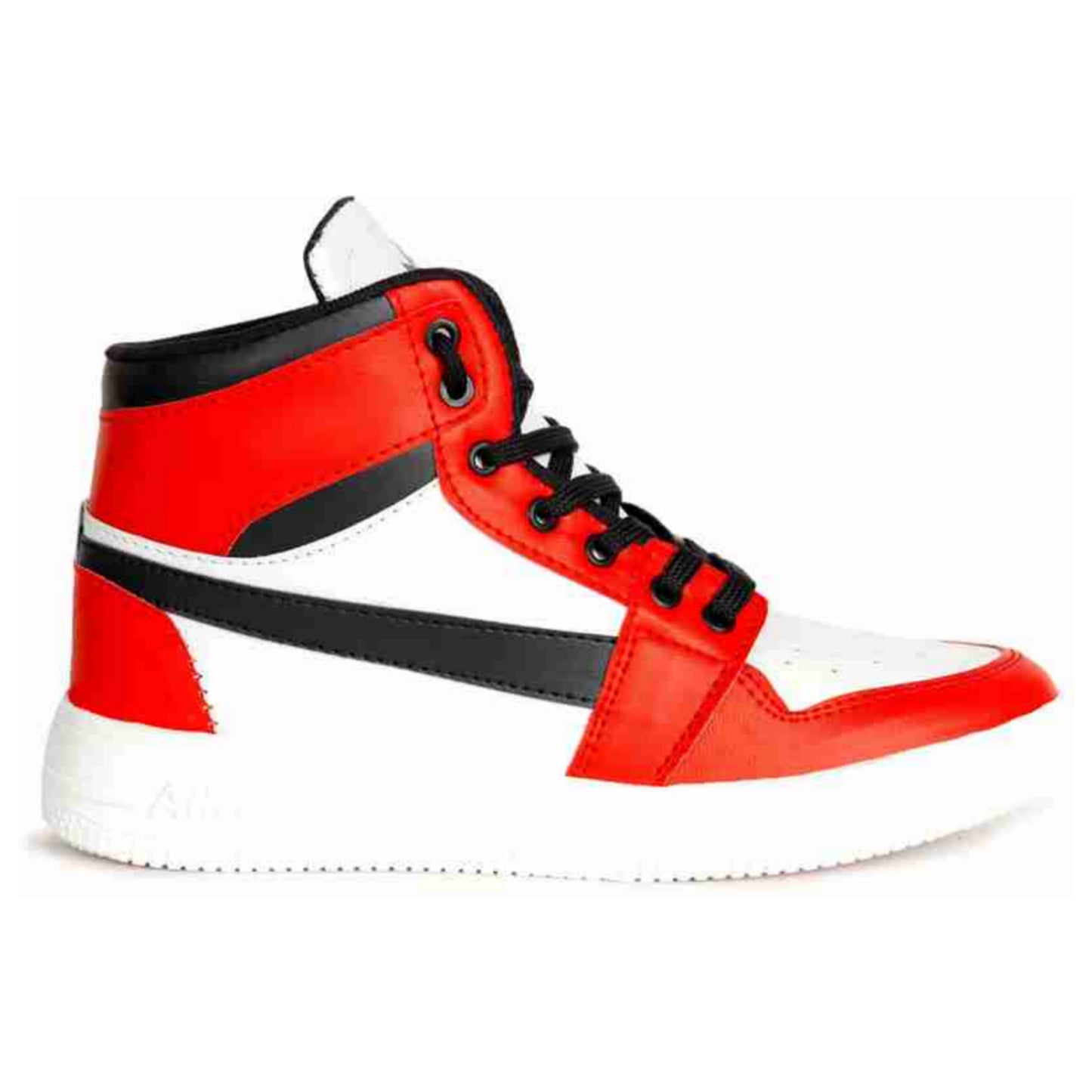 Velozi Ignite High-Top Sneakers – Red & White Street Edition