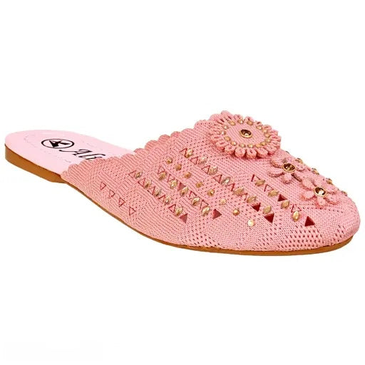 Velozi Latest Trendy Women Sandle Pink colour TPR sole bantoo Pink Color
