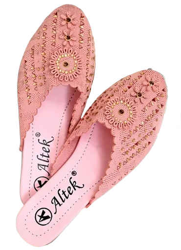 Velozi Latest Trendy Women Sandle Pink colour TPR sole bantoo Pink Color