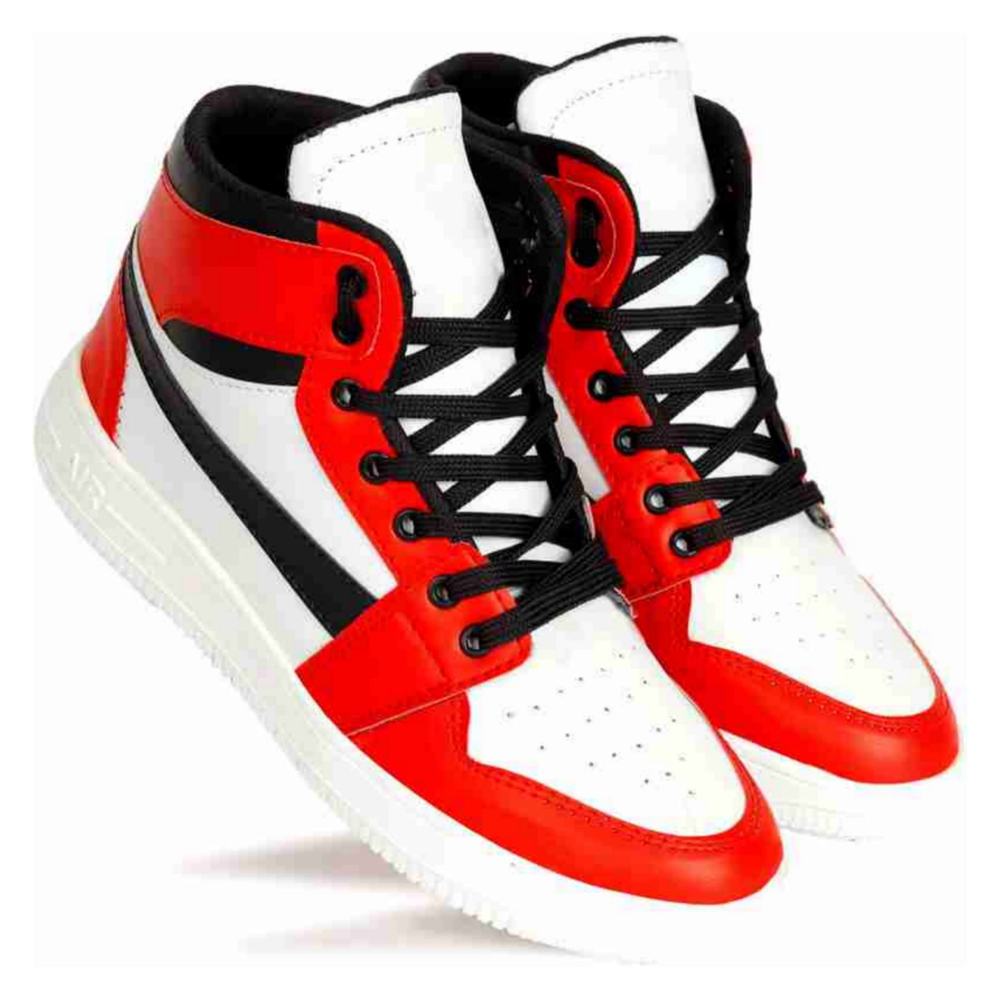 Velozi Ignite High-Top Sneakers – Red & White Street Edition