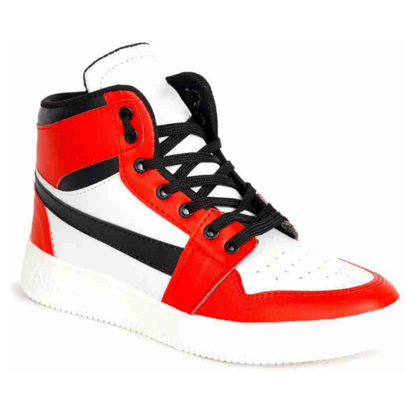 Velozi Ignite High-Top Sneakers – Red & White Street Edition